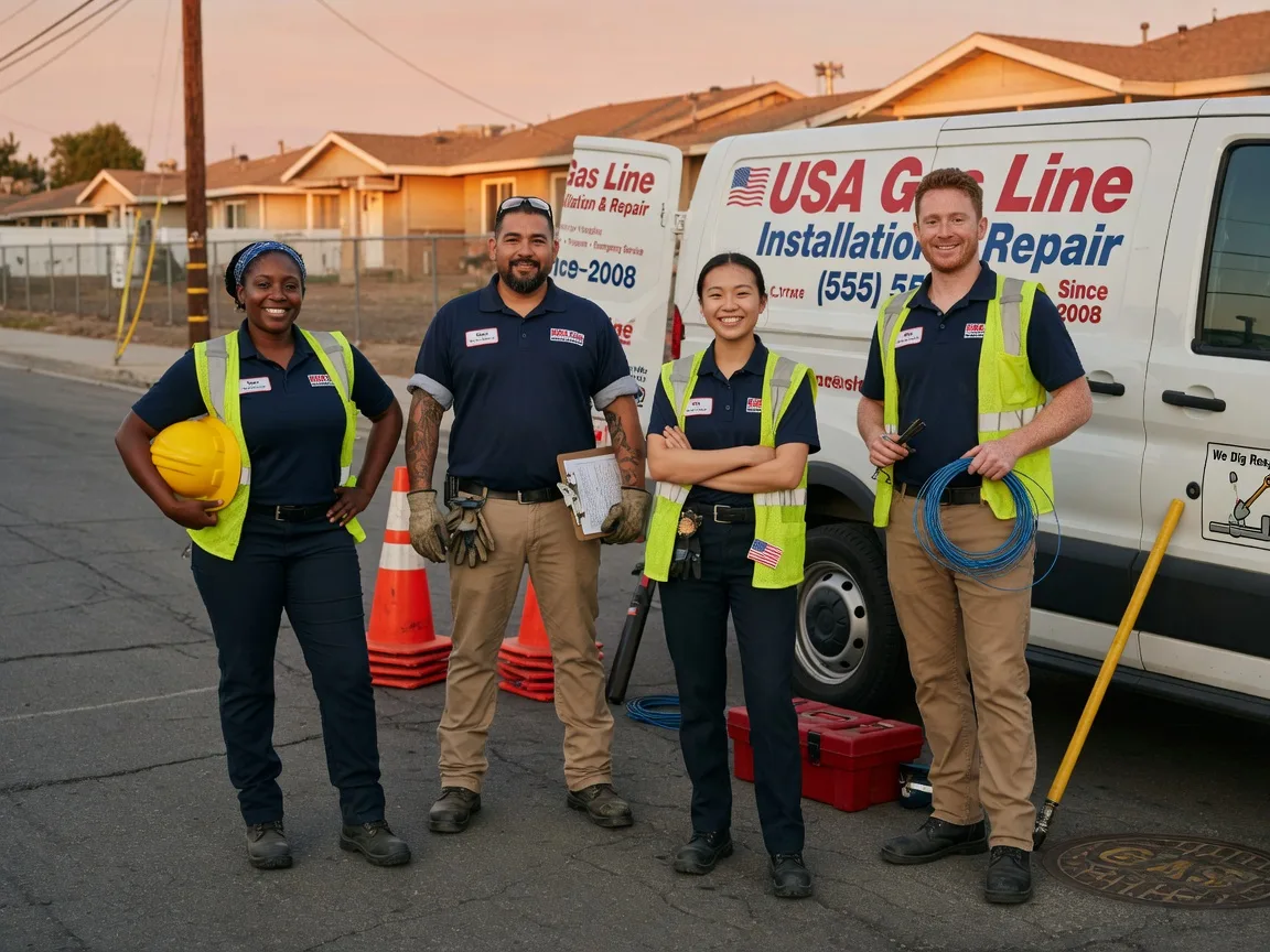 Gas Line Installation company in Marne, MI